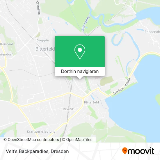 Veit's Backparadies Karte