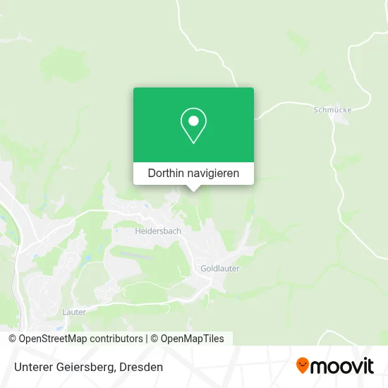 Unterer Geiersberg Karte