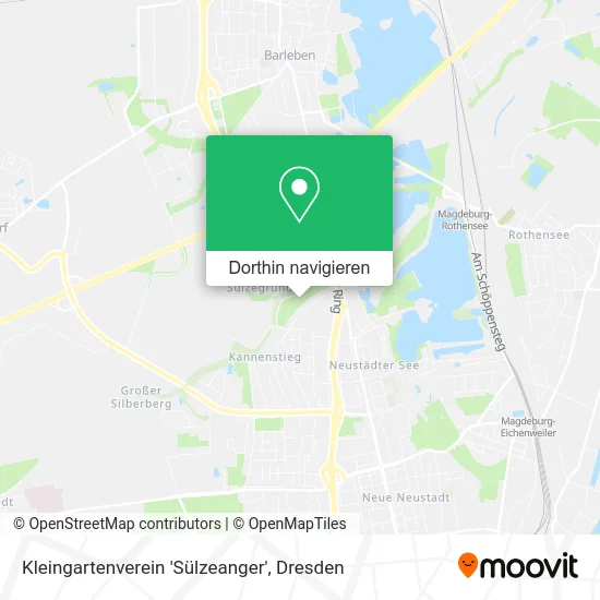 Kleingartenverein 'Sülzeanger' Karte