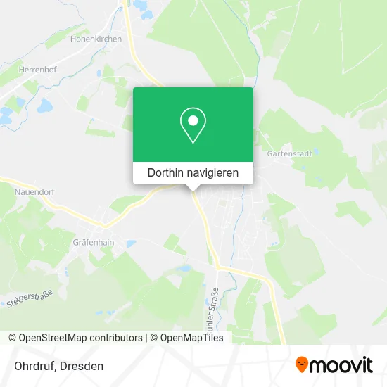 Ohrdruf Karte