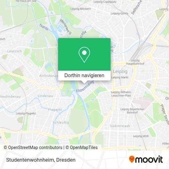 Studentenwohnheim Karte