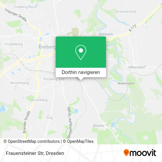 Frauensteiner Str Karte