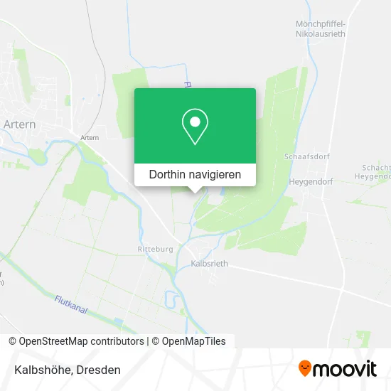 Kalbshöhe Karte