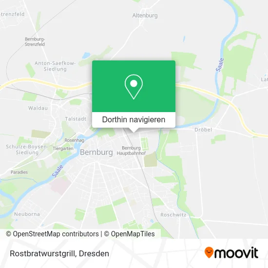 Rostbratwurstgrill Karte