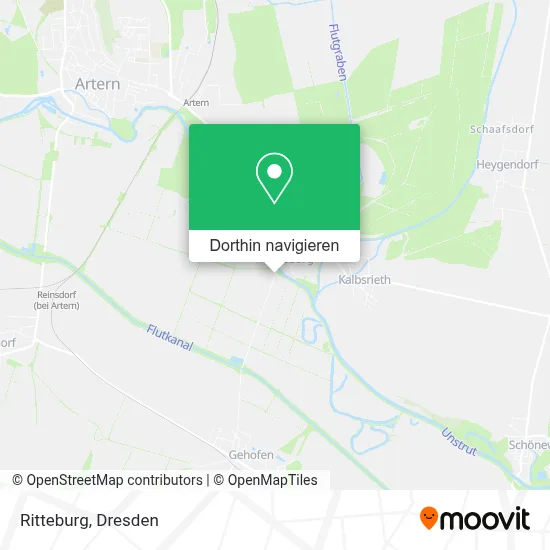 Ritteburg Karte