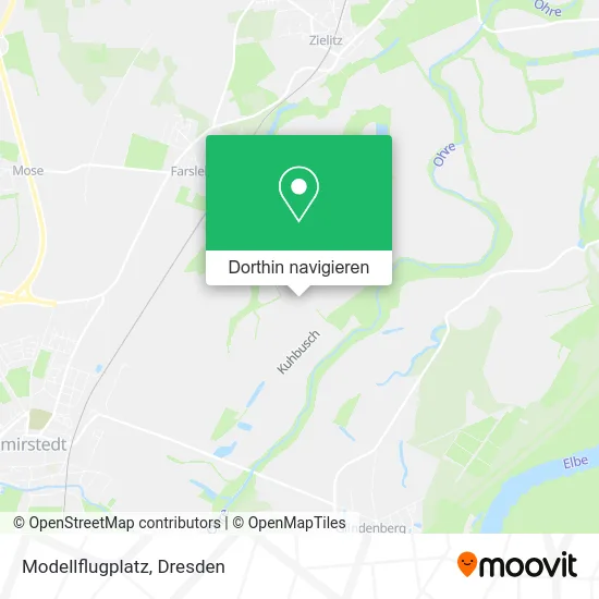 Modellflugplatz Karte