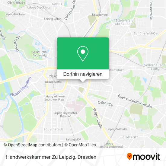 Handwerkskammer Zu Leipzig Karte