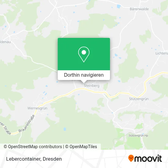 Lebercontainer Karte