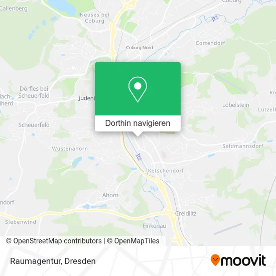 Raumagentur Karte