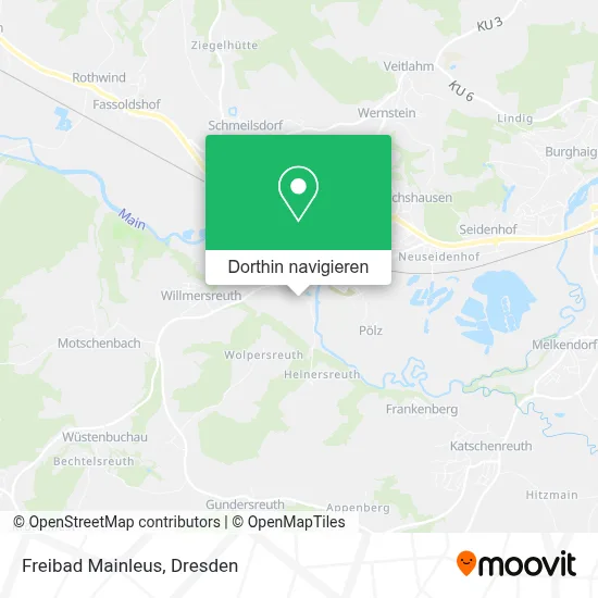 Freibad Mainleus Karte