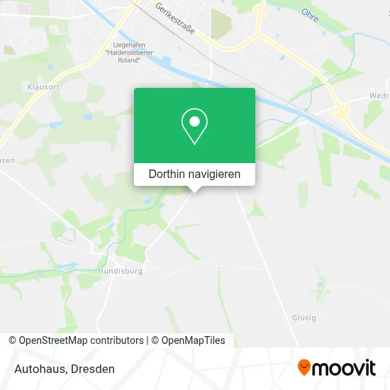Autohaus Karte