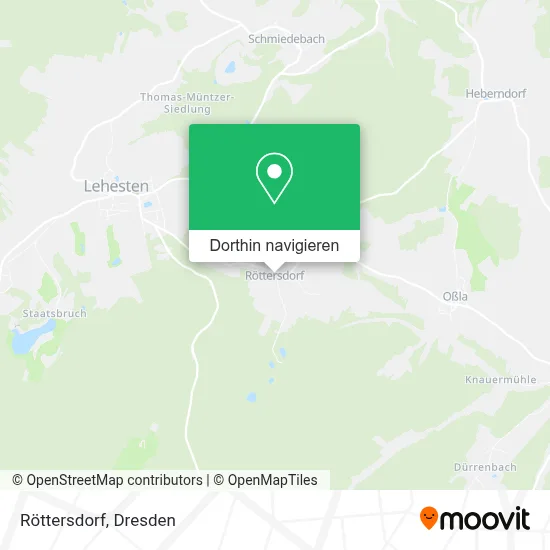 Röttersdorf Karte