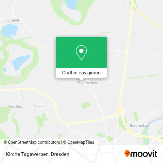 Kirche Tagewerben Karte