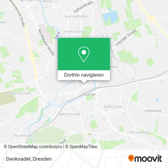 Denknadel Karte