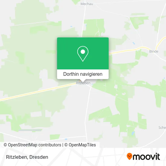 Ritzleben Karte