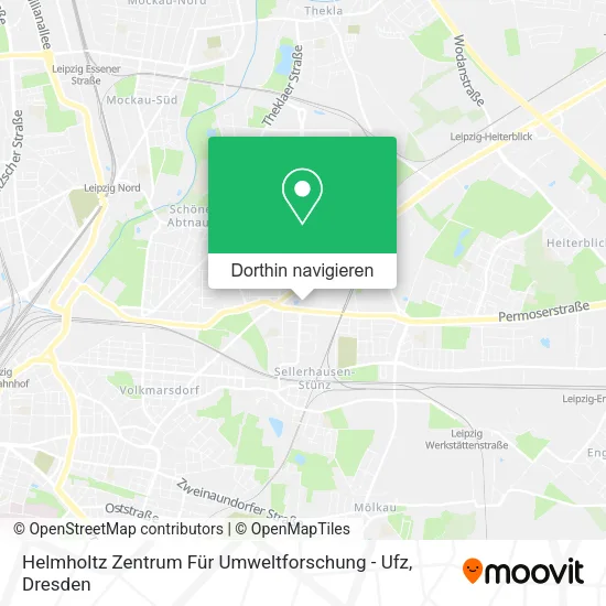 Helmholtz Zentrum Für Umweltforschung - Ufz Karte