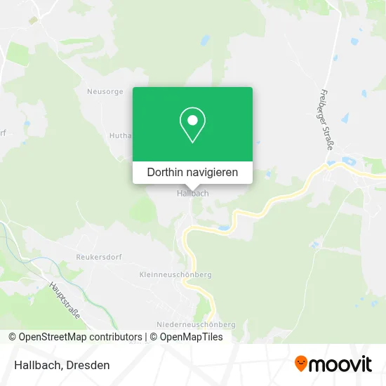 Hallbach Karte