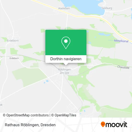 Rathaus Röblingen Karte