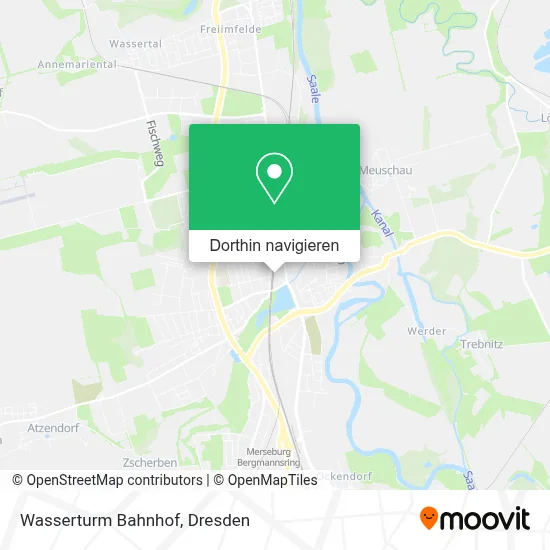 Wasserturm Bahnhof Karte