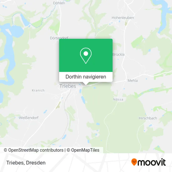 Triebes Karte