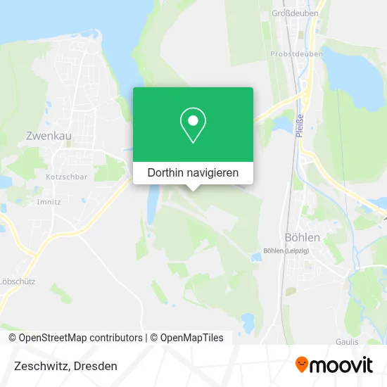 Zeschwitz Karte