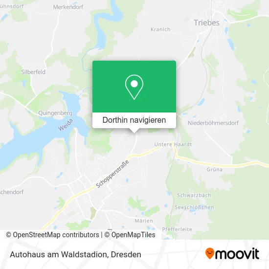 Autohaus am Waldstadion Karte