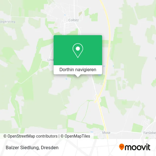 Balzer Siedlung Karte