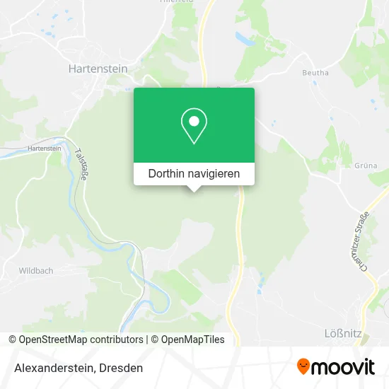 Alexanderstein Karte