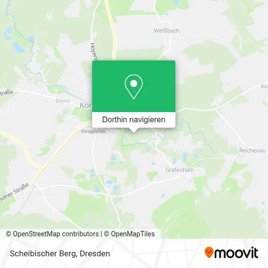 Scheibischer Berg Karte