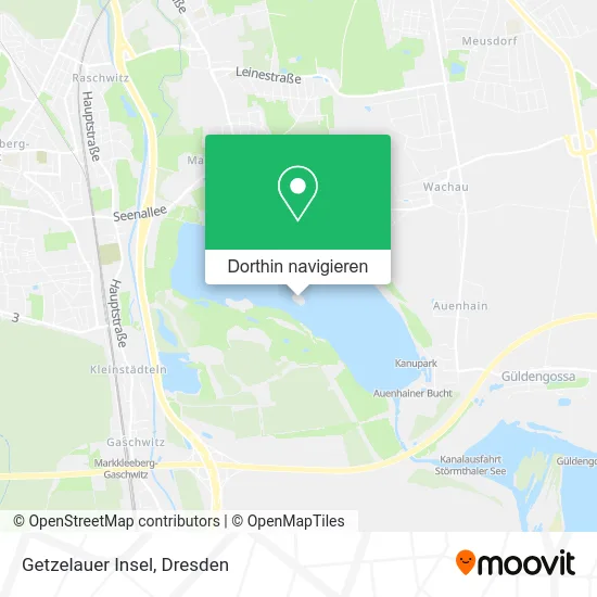 Getzelauer Insel Karte