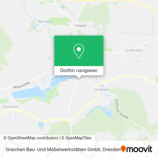 Graichen Bau- Und Möbelwerkstätten Gmbh Karte