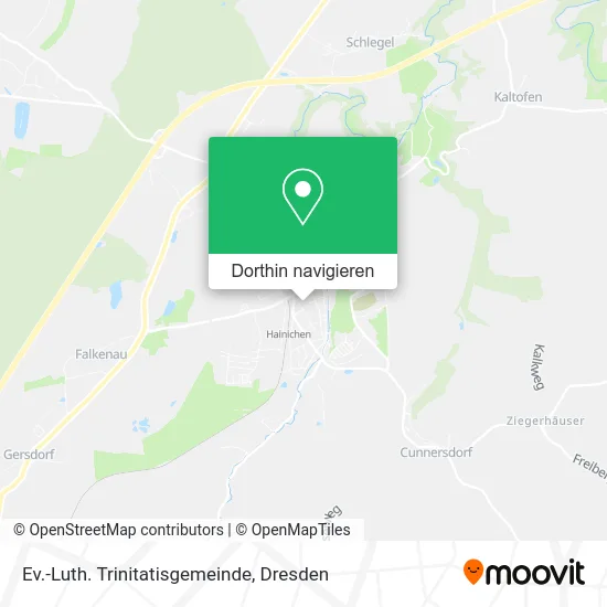 Ev.-Luth. Trinitatisgemeinde Karte