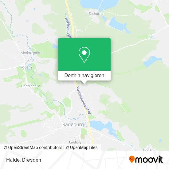 Halde Karte