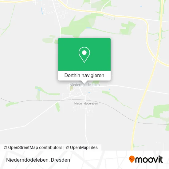 Niederndodeleben Karte