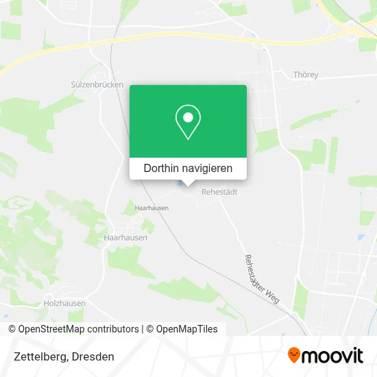 Zettelberg Karte