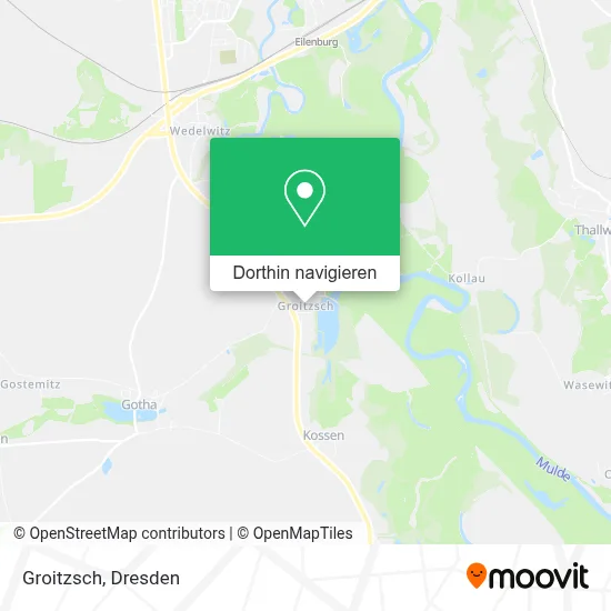 Groitzsch Karte