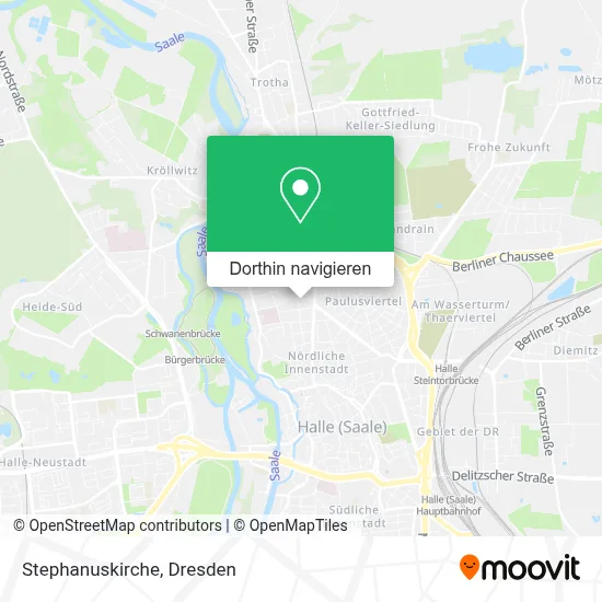 Stephanuskirche Karte