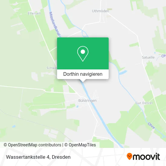 Wassertankstelle 4 Karte