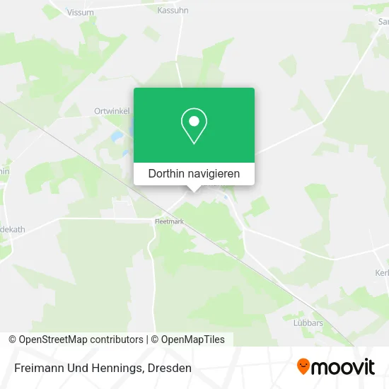 Freimann Und Hennings Karte