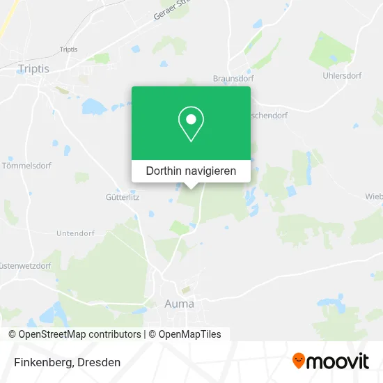 Finkenberg Karte