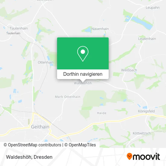 Waldeshöh Karte