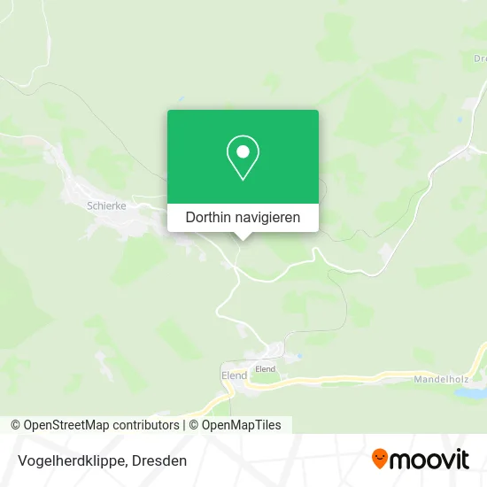 Vogelherdklippe Karte