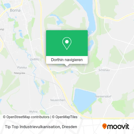 Tip Top Industrievulkanisation Karte