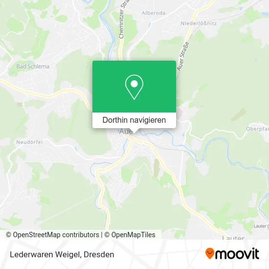 Lederwaren Weigel Karte