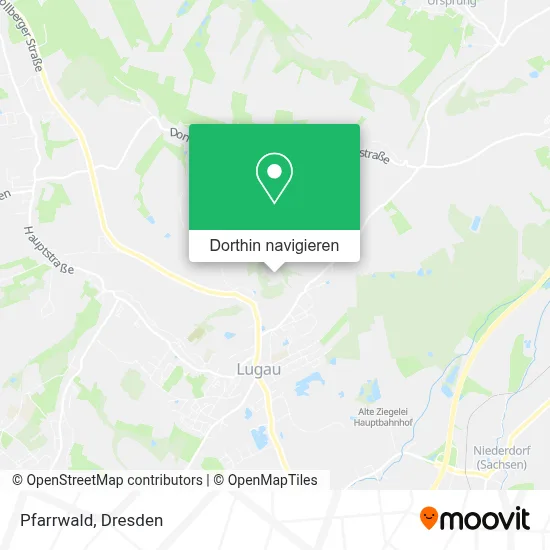 Pfarrwald Karte