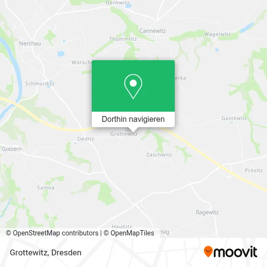 Grottewitz Karte