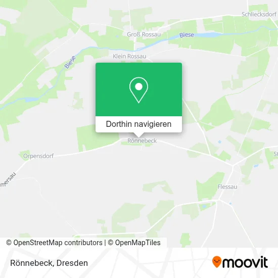 Rönnebeck Karte