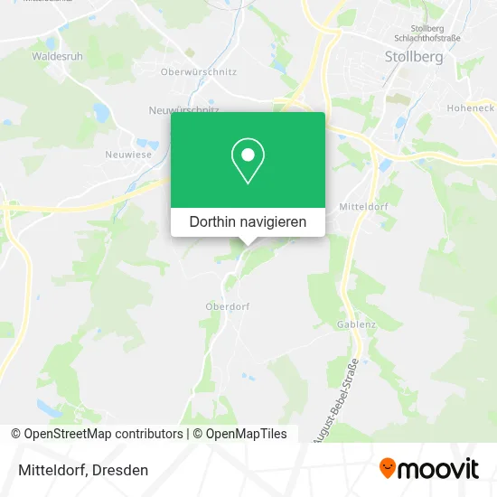 Mitteldorf Karte