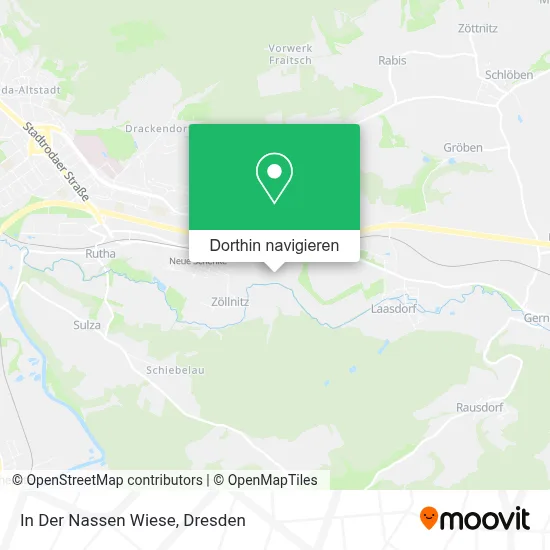 In Der Nassen Wiese Karte