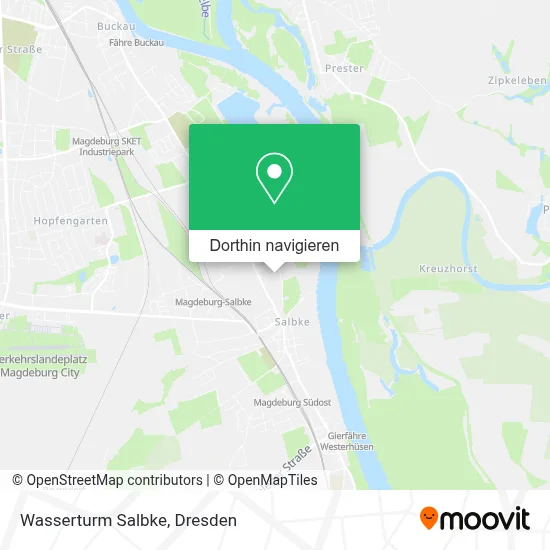 Wasserturm Salbke Karte